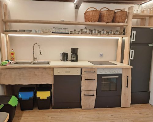 Küche - Ferienhof Holzmeister